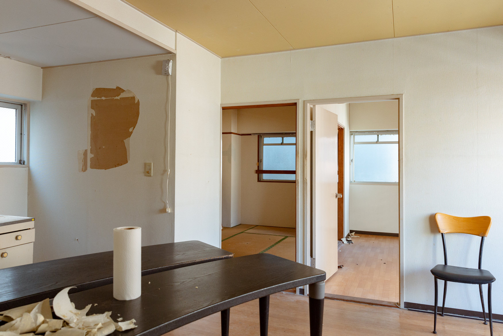 空き室の改装前の状況